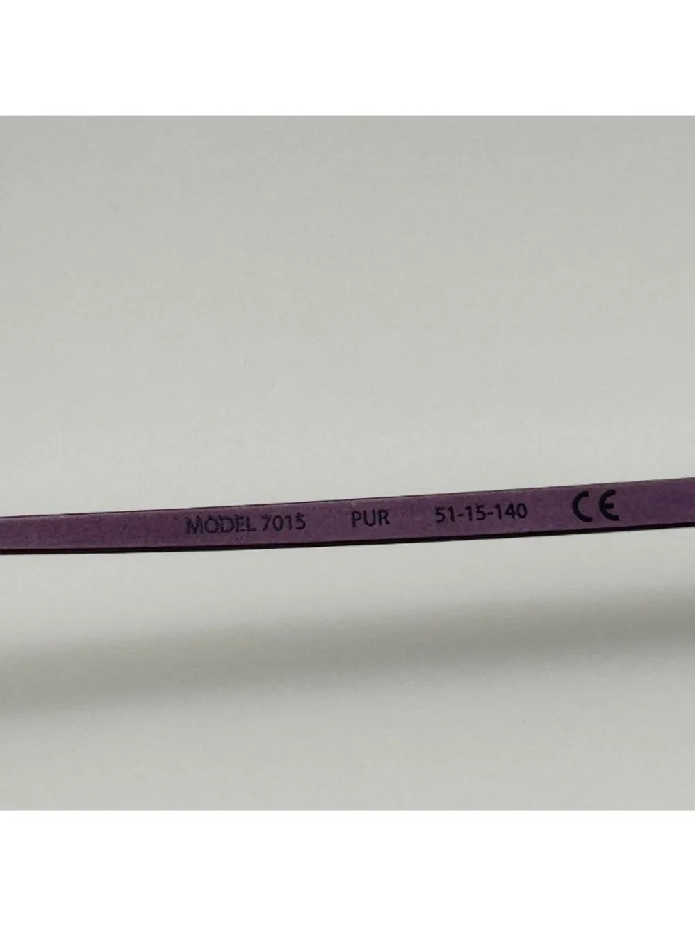 Modo Eyeglasses Eye Glasses Frames 7015 Purple Titanium 51-15-140
